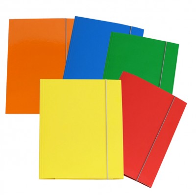 CARTELLINA A5 CON ELASTICO DA 10